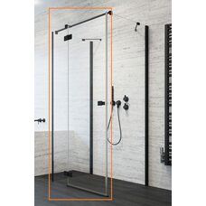 Душові двері Essenza New Black KDJ+S 100 ліві, RADAWAY