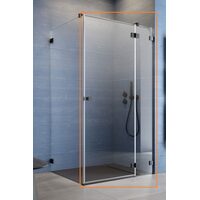 Душові двері Essenza Pro Black KDJ 90 праві, RADAWAY