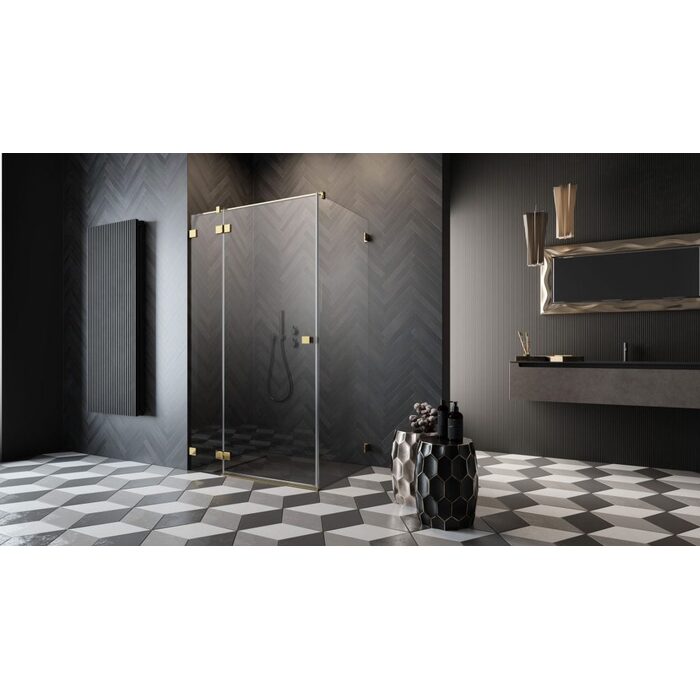 Душові двері Essenza Pro Gold KDJ 100 праві, RADAWAY