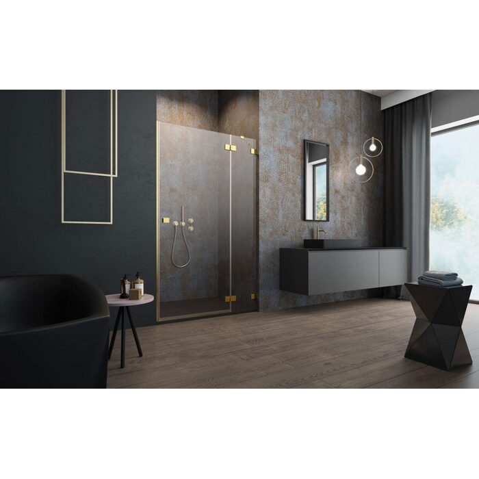 Душові двері Essenza Pro Gold DWJ 100 праві, RADAWAY