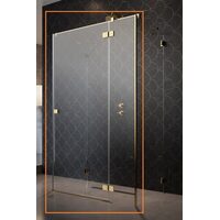 Душові двері Essenza Pro Gold KDJ+S 120 праві, RADAWAY