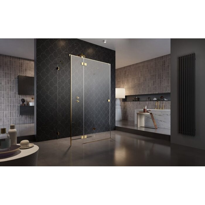 Душові двері Essenza Pro Gold KDJ+S 80 ліві, RADAWAY