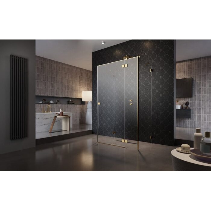 Душові двері Essenza Pro Gold KDJ+S 80 праві, RADAWAY
