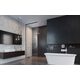 Душова стінка Modo X Black II 300-1000x2001-2500 RADAWAY