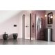 Комплект бокових стінок NES Black PTD 80 x 100 RADAWAY