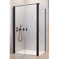 Душові двері NES Black DWD+S 120 RADAWAY