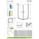 Душові двері Arta KDD I 80 L RADAWAY