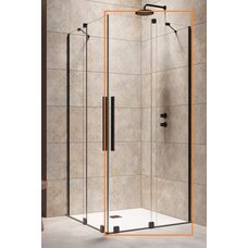 Душова кабіна (половина) Furo Black KDD 90 R RADAWAY