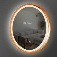 Дзеркало Perfection Slim LED D550 Mahogany Luxury Wood