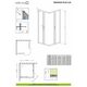 Душова кабіна Premium Plus С 80x80 30463-01-06N RADAWAY