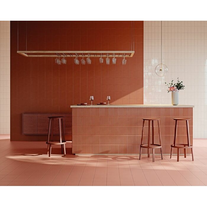 Плитка стінова Neve Creative Terracotta 98x198x6,5 Paradyz