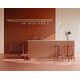 Плитка стінова Neve Creative Terracotta 98x198x6,5 Paradyz