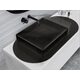 Умивальник Capri 500C Mirastone Black MIRAGGIO