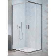 Комплект душова кабіна Alienta C 90х90 піддон Tinos C Compact сифон PB50T RADAWAY