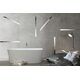 Плитка керамогранітна Aulla Graphite STR 598x1198x8 Tubadzin