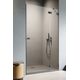 Душові двері Essenza Pro Black DWJ 120 праві, RADAWAY