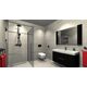 Плитка керамогранітна Aulla Graphite STR 598x598x8 Tubadzin