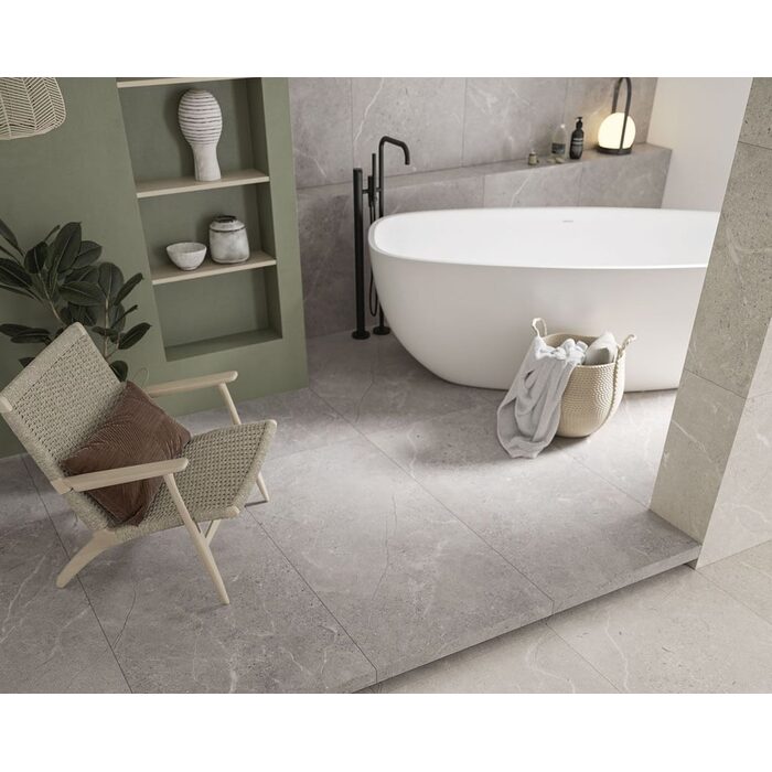 Плитка керамогранітна Sunnydust Grys RECT 598x1198x8 Paradyz