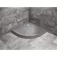Душовий піддон Doros A Compact Stone Anthracite 90x90 см, RADAWAY