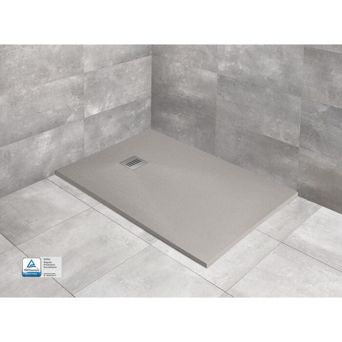 Душовий піддон Kyntos F 100x90 см Cemento, RADAWAY