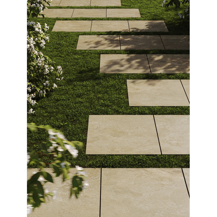 Плитка керамогранітна Escala Beige KORATER 1.8 598x598x18 Tubadzin