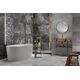Плитка керамогранітна Blackwall Grey LAP 598x1198x8 Tubadzin
