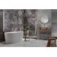 Плитка керамогранітна Blackwall Black LAP 598x1198x8 Tubadzin