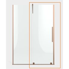 Душові двері Furo Brushed Copper DWJ 130 L RADAWAY