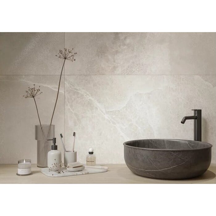 Плитка керамогранітна Lovstone Taupe RECT LAP 598x1198x8 Paradyz