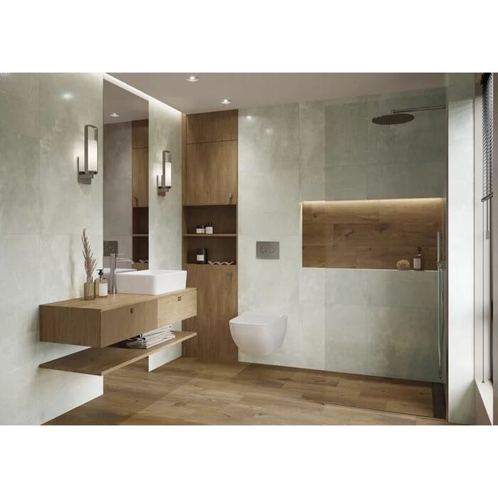 Плитка керамогранітна Fillstone Grey RECT LAP 598x1198x8 Paradyz