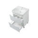 Шафка з умивальником 60 Smile Square White matt SM-60 НБ+500.229.01.1 Air-Line