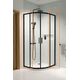 Душова кабіна (половина) Premium Pro Black PDD 90Lx90Rх200 RADAWAY