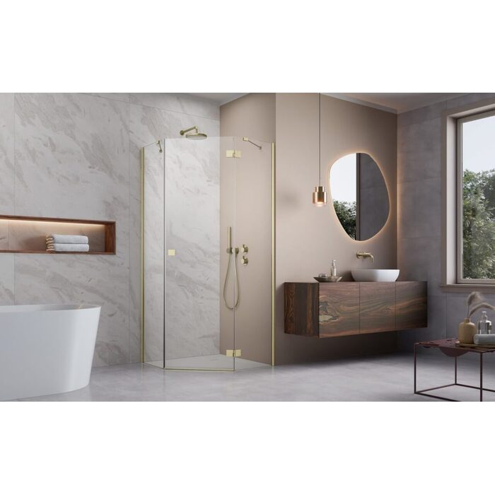 Душові двері Essenza Brushed Gold PTJ 620 L RADAWAY