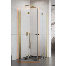 Душові двері Nes Brushed Gold KDD-B 900Lx2000 RADAWAY