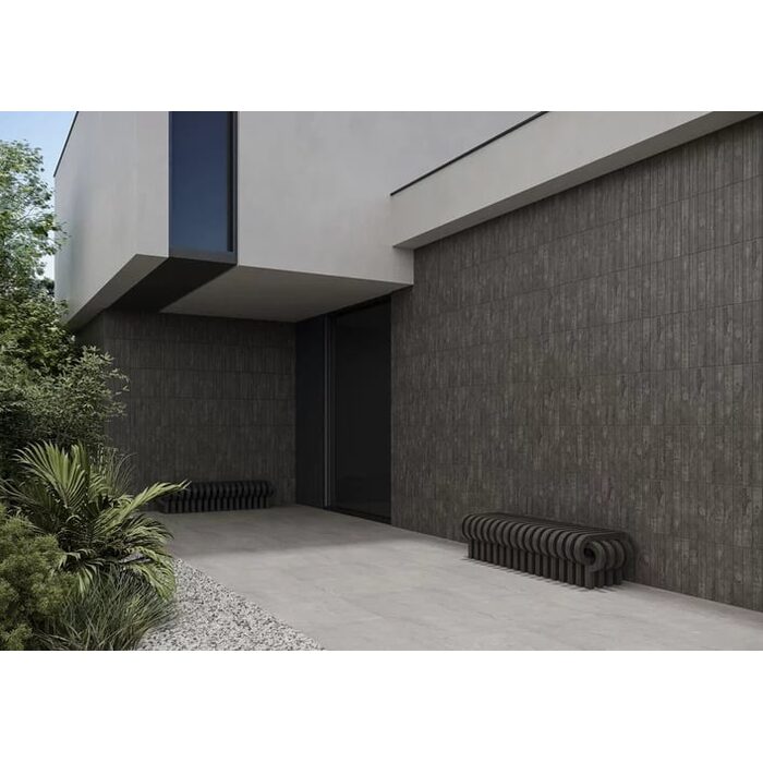 Плитка фасадна Carrizo Basalt STR MAT 65x397x11 Paradyz
