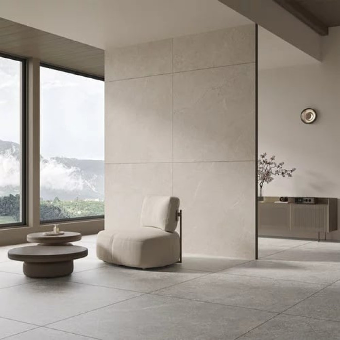 Плитка керамогранітна Misty Rock Grey SZKL RECT MAT 598x1198x8 Paradyz
