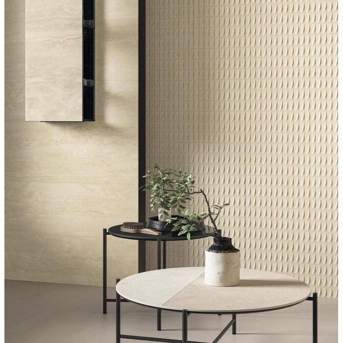 Плитка стінова HCP8 Marvel T 3D Arch Navona White MAT 500x1200 Atlas Concorde