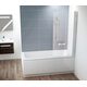 Шторка для ванни одноелементна CVS1-80 R Transparent, (7QR40100Z1) RAVAK