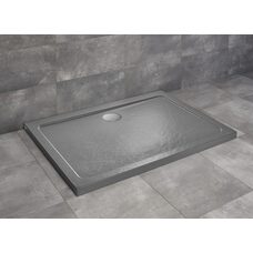 Душовий піддон Doros D Stone Anthracite 100x90 см, RADAWAY