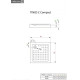 Душовий піддон Tinos C Compact 90x90 RADAWAY