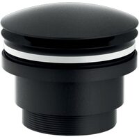 Донний клапан Click clack Velvet Black (AV00110-11BM), Nobili