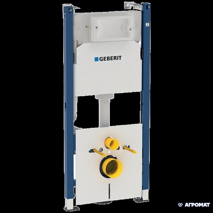 унітаз Omnires Boston 53x36 Rimless підвісний, сидіння дюропласт+інсталяція Geberit Duofix (458.126.00.1+BOSTONMWBP)