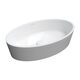 умивальник Omnires Bari 50x30 white/gloss grey (BARI500UNBSP)
