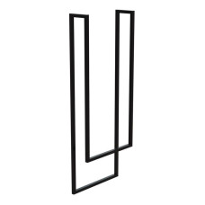 рушникотримач Lavita Mindoro 1200x450 black (5908211470351)