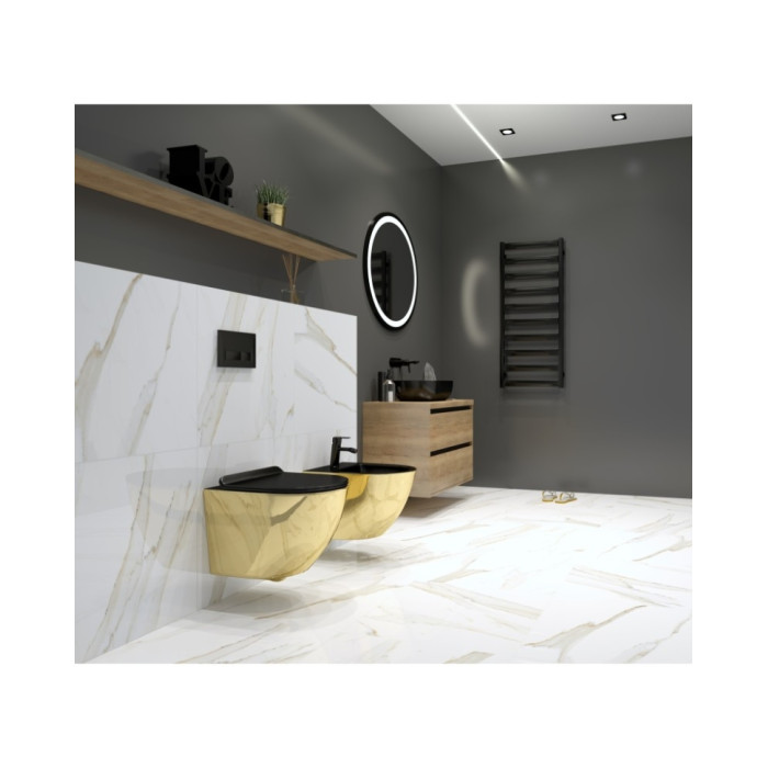 біде Lavita Sofi Gold/Black 49x36,5 підвісне (5900378325093)