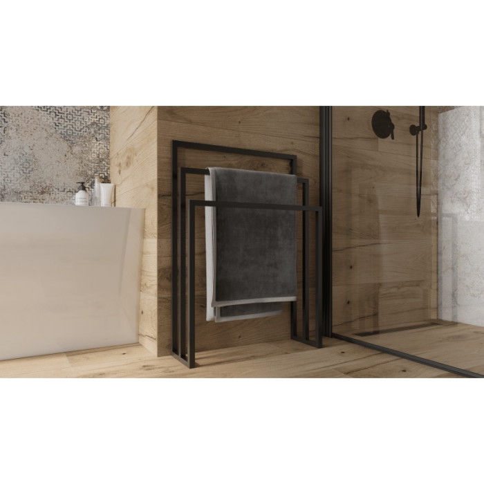 рушникотримач Lavita Seram 850x600 black (5908211470313)