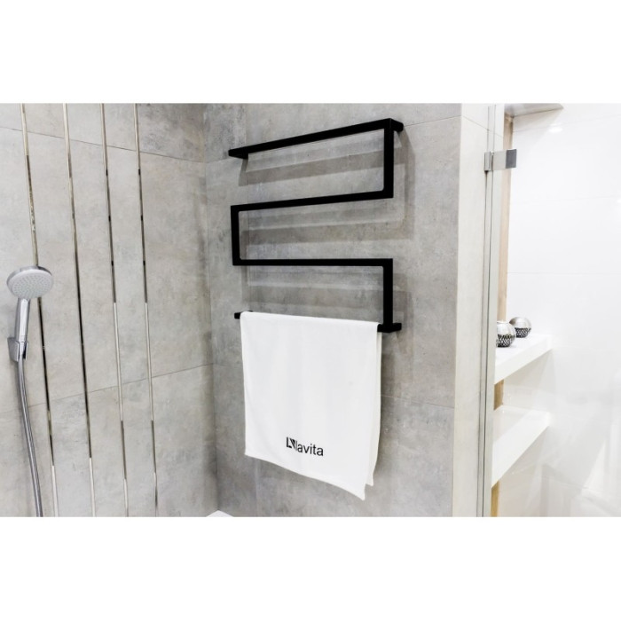 рушникотримач Lavita Trynidad 560x600 black (5908211470368)