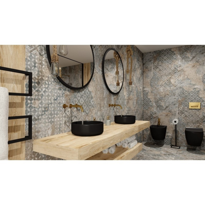 папероутримувач Lavita Samar 70x20 black (5908211470337)