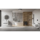 рушникотримач Lavita Mindoro 1000x450 black (5900378312505)