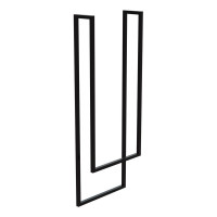 рушникотримач Lavita Mindoro 1000x450 black (5900378312505)